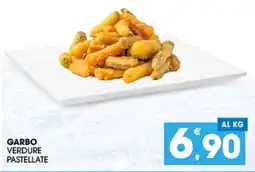 SeBón Supermercati Garbo verdure pastellate offerta