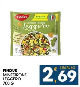 SeBón Supermercati Findus Minestrone Leggero offerta