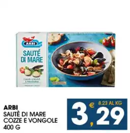 SeBón Supermercati Arbi sauté di mare cozze e vongole offerta