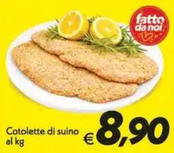 Iper Super Conveniente Cotolette di suino offerta