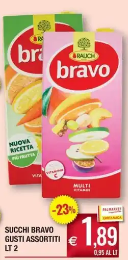 Palmarket Succhi Bravo offerta