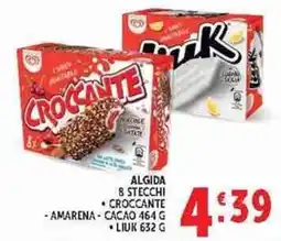 Deco Supermercati Algida croccante amarena cacao offerta