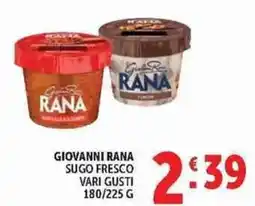 Deco Superstore Giovanni Rana sugo fresco offerta