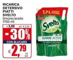 Il Gigante Ricarica detersivo piatti Svelto offerta