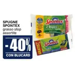 Il Gigante Spugne Spontex grasso stop assortite offerta