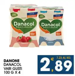 SeBón Supermercati Danone Danacol vari gusti offerta