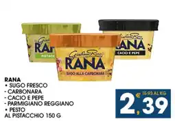 SeBón Supermercati Rana sugo alla carbonara offerta