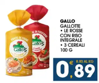 Gallo Gallotte Le Rosse con riso integrale