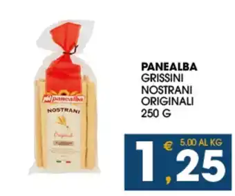 Panealba grissini nostrani originali