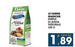 SeBón Supermercati Le farine magiche farina di avena integrale offerta
