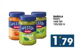 SeBón Supermercati Barilla pesto offerta