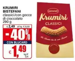 Il Gigante Krumiri Bistefani Classici offerta