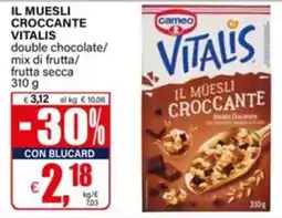 Il Gigante Muesli croccante Vitalis offerta