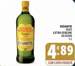 Deco Supermercati Olio extra vergine di oliva Classico Desantis offerta