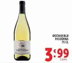 Deco Supermercati Occhio Blu Passerina offerta