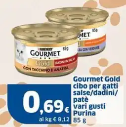 Sigma Gourmet Gold cibo per gatti offerta