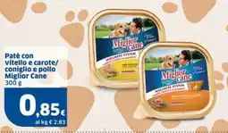 Sigma Patè con vitello e carote/ coniglio e pollo Miglior Cane offerta