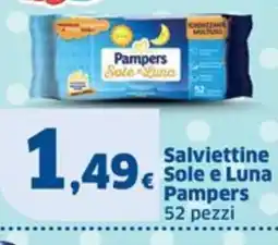 Sigma Salviettine Sole e Luna Pampers offerta