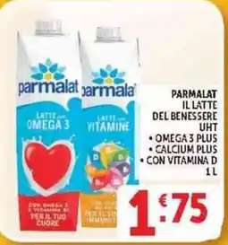 Deco Supermercati Parmalat latte omega 3 offerta
