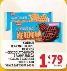 Deco Supermercati Il Granturchese Merenda offerta