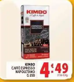 Deco Supermercati Kimbo Caffè Espresso Napoletano offerta