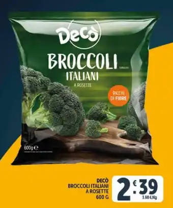 Decò broccoli italiani a rosette