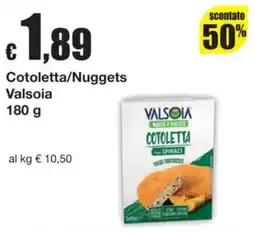 Sì con te Cotoletta Valsoia offerta