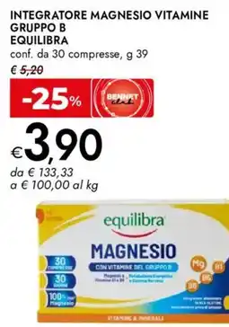 Bennet Equilibra Magnesio con vitamine del gruppo B offerta