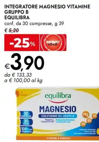 Equilibra Magnesio con vitamine del gruppo B