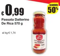 Sì con te Passata Datterino De Rica offerta