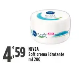 Rossotono Carrefour NIVEA Soft crema idratante offerta