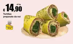 Sì con te Market Tortillas preparate da noi offerta