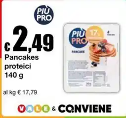 Sì con te Market Pancakes proteici PIU PRO offerta