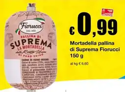 Sì con te Market Mortadella pallina di Suprema Fiorucci offerta