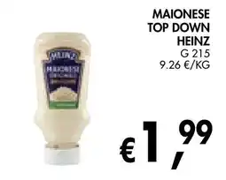 èccoMI Maionese top down Heinz offerta