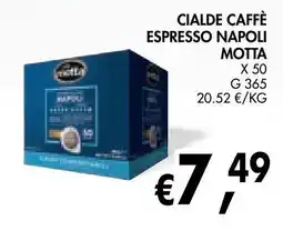 èccoMI Cialde caffè espresso napoli Motta offerta