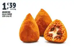 Deco Superfreddo Arancini alla carne offerta