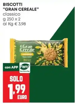 Pam Biscotti Gran Cereale classico offerta