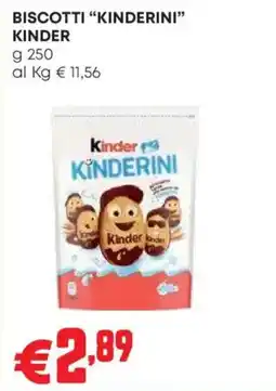 Pam Biscotti Kinder Kinderini offerta