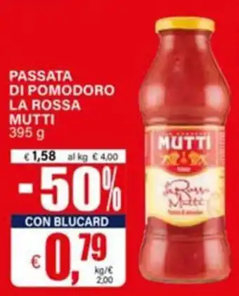 Passata di pomodoro La Rossa Mutti