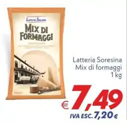 Iper Super Conveniente Latteria Soresina Mix di formaggi offerta
