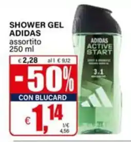 Il Gigante Shower gel adidas assortito offerta
