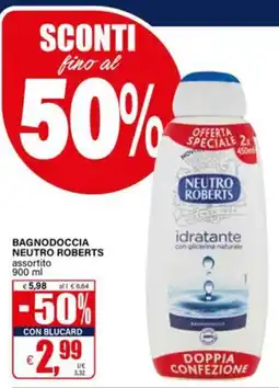 Il Gigante Bagnodoccia Neutro Roberts offerta