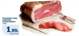 Sigma Prosciutto crudo nazionale Lucana Salumi offerta