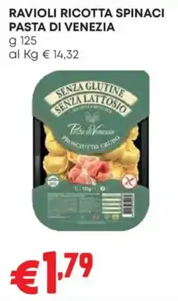 Pam Ravioli ricotta spinaci pasta di venezia offerta