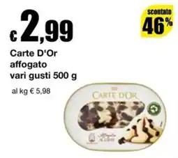 Sì con te Supermercati Carte D'Or affogato offerta