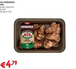Pam Ali Durango AIA offerta