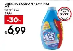 Bennet Detersivo liquido Ace offerta