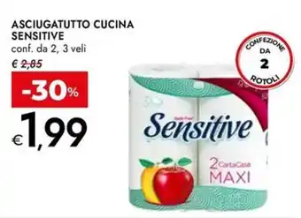 Asciugatutto cucina sensitive