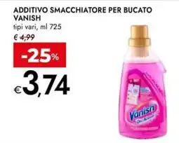 Bennet Additivo smacchiatore per bucato Vanish offerta